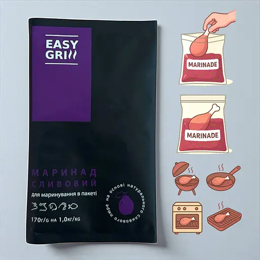 Маринад Easy Grill (натуральное сливовое пюре) - 170 г