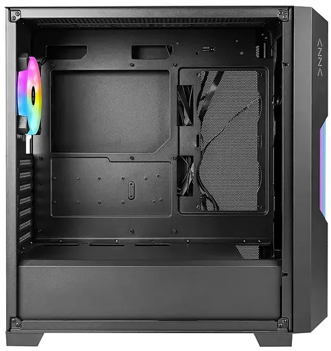 Корпус AZZA GUARDIAN GLASS черный (CSAZ-520BG) без блока питания - фото 5