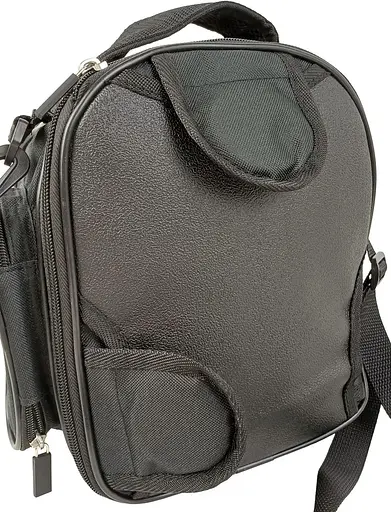 Мото сумка Riciclo на магнитах на бак мотоцикла с дождевиком черная sum0028835 - фото 4