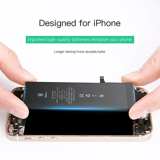 Акумулятор Baseus Phone Battery для Iphone 6S Plus 3400 mA (ACCB-BIP6SP) - фото 3