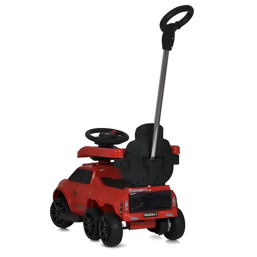 Електромобіль каталка-толокар Bambi M 5900EBLR-3 з батьківською ручкою (мотор 25W, 6V4,5AH, пульт 2,4G) - фото 3