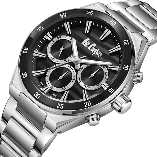 Наручний годинник чоловічий Lee Cooper Hit Silver Сріблястий (3440) - фото 2