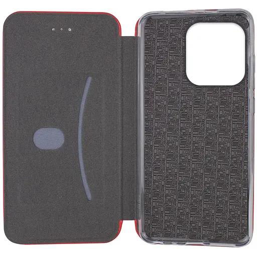 Шкіряний чохол-книжка Epik Classy для Xiaomi Redmi Note 14 4G (Int. version) Червоний - фото 3