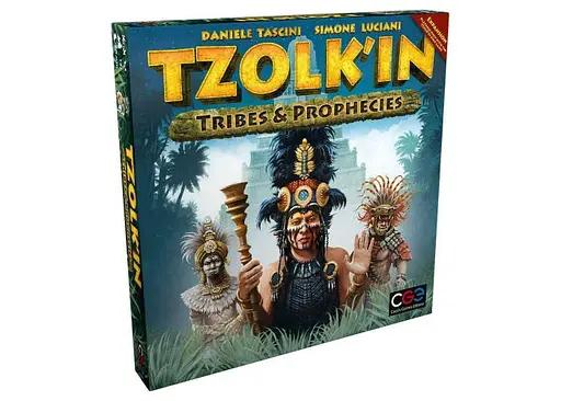 Настільна гра Czech Games Edition Цолькін: Племена й Пророцтва (Tzolk'in: Tribes & Prophecies) (англ.) (PS153)