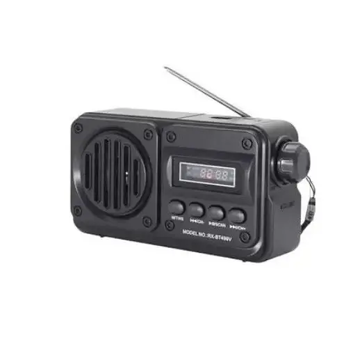 Ретрорадиоприемник с фонарем Golon RX-BT499VS Черный - фото 3
