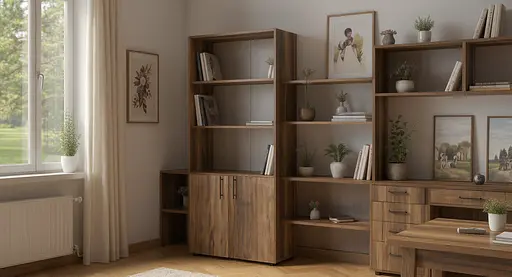 Шафа для документів ОП-613 Orange-Line 700х347х1825 Дуб Бароко рістретто - фото 2