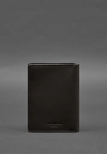 Кожаная обложка-органайзер для документов 6.1 темно-коричневый краст - фото 7