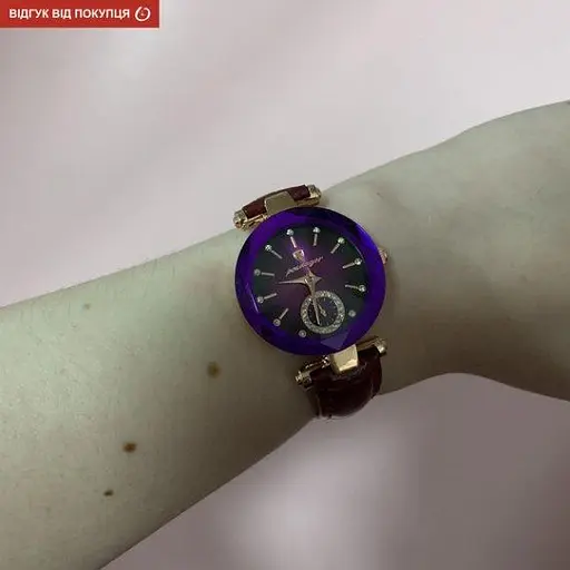 Женские наручные классические часы Poedagar Bordo - фото 5