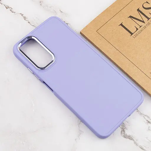Чехол Epik TPU Bonbon Metal Style для Samsung Galaxy A14 4G/5G Лиловый/Dasheen - фото 4