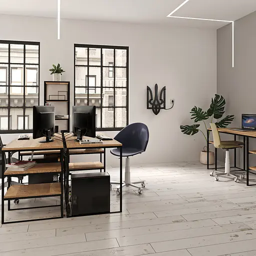 Электрический полотенцесушитель Kosser Тризуб 600x360 EL тайм. чeрний РТ01EL, Черный матовый, Правое - фото 3