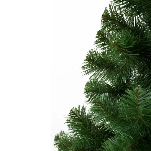 Новогодняя искусственная елка Лесная 2.2 метра. Зеленая ель Siga Group на подставке - фото 3