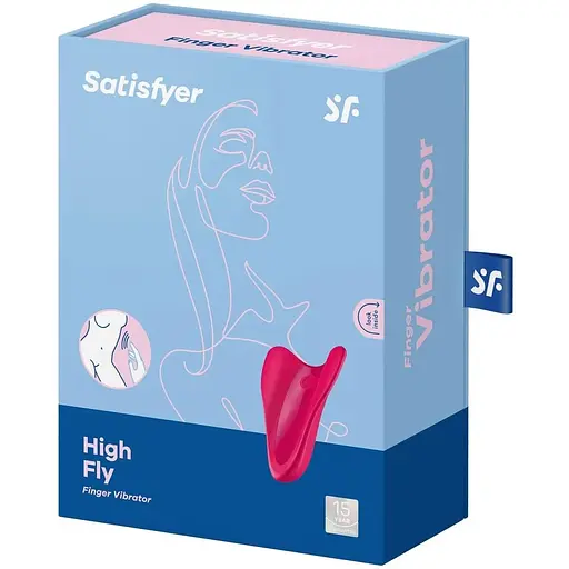 Вібратор на палець Satisfyer High Fly Розовий - фото 6
