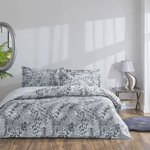 Постільна білизна Orniva Grey Сатин Tac pbe0051592 - фото 1