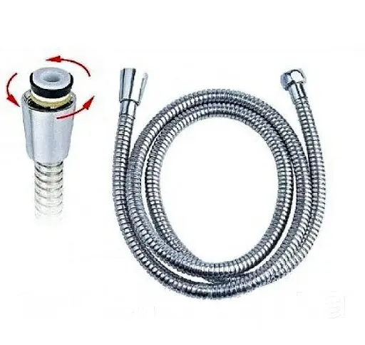 Шланг для душа Troya WKR-008 растяжной усиленная поворотная гайка 1,75м 30412 - фото 2
