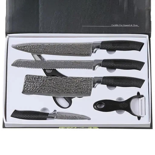 Набор ножей для кухни с подставкой Zepter кухонные ножи и подставки - фото 1