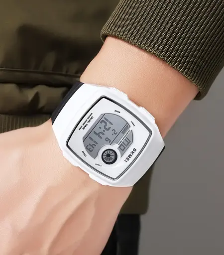 Годинник чоловічий наручний спортивний Skmei 2208 (Білий) - фото 5