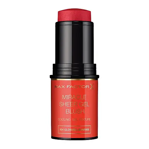 Румяна в стике Max Factor Miracle Sheer Gel Blush Stick 004 Glowing Sunrise 8 г (8000019174506) - фото 3