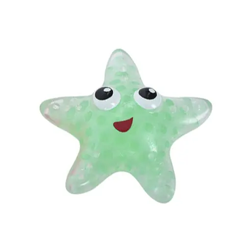 Дитяча іграшка-антистрес "Морська зірка" Bambi MS 3666(Green) з орбізом, 10 см - фото 1