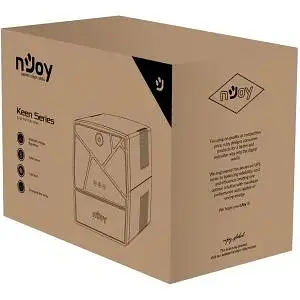 Джерело безперебійного живлення NJOY Keen 2000 (UPLI-LI200KE-CG01B) Lin.int., AVR, 4 x евро, пластик - фото 7