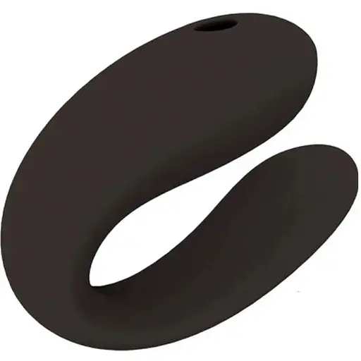 Вібратор Clara Morgane Sweet Couple 6.8 см (чорний)