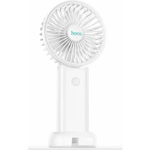 Вентилятор Hoco F15 handheld folding fan белый - фото 1
