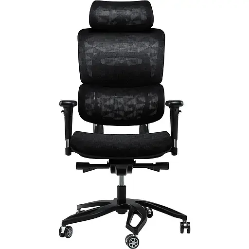 Офісне крісло GT Racer B-526, чорне (B-526 Black) - фото 3