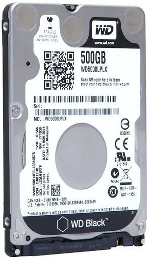 Жесткий диск 2.5 WD 500Gb WD5000LPLX Б/У - фото 2