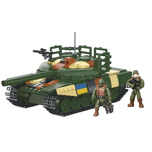 Конструктор Limo Toy Танк Т-72АМТ ЗСУ на 471 деталь (KB1130)