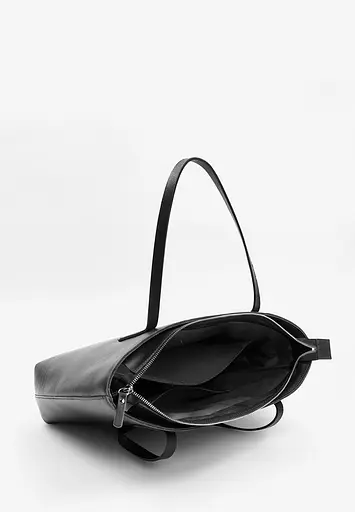 Шкіряний шоппер Walker Mini чорний - фото 6