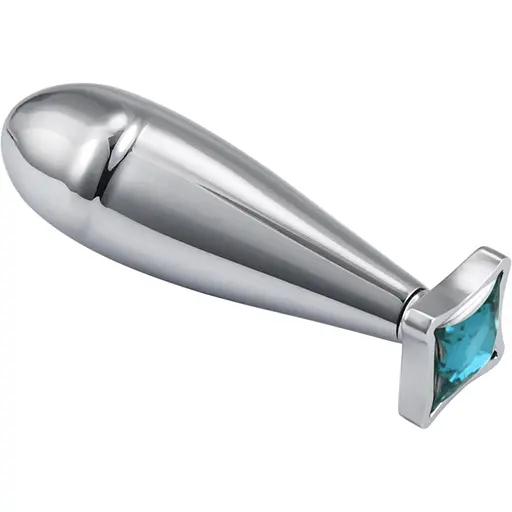 Анальна пробка з кристалом SKN-MS45 - фото 2