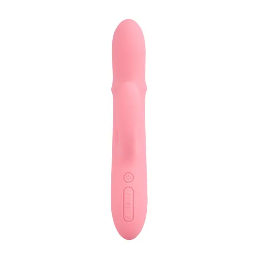 Вибратор-кролик Svakom Mora Neo Thrusting 19.5 см светло-розовый - фото 2