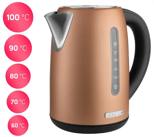 Электрочайник Sencor SWK 7706GD (6667808) - фото 2