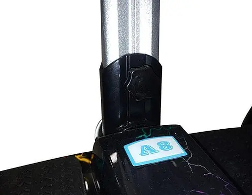 Гироскутер-сигвей с ручкой Smart Balance A8 Premium 10.5" Черный с молниями - фото 7