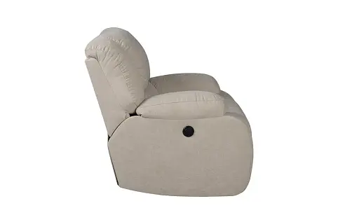 Крісло Ремо з електричним реклайнером бежеве - фото 3