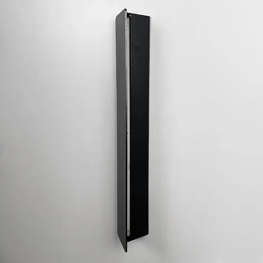 Чорне мінімалістичне регулююче бра Line F 49х8 см Арт. WB 44/490 BK - фото 6