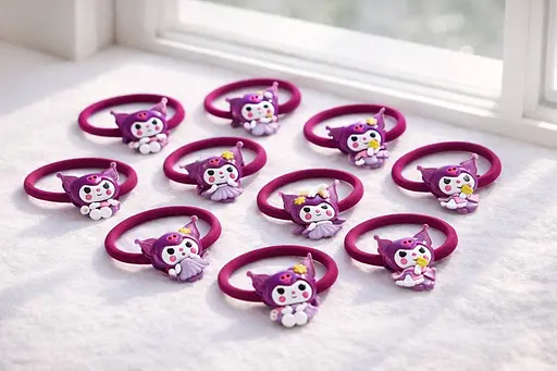 Набор детских резинок для волос 10 шт. - фото 1