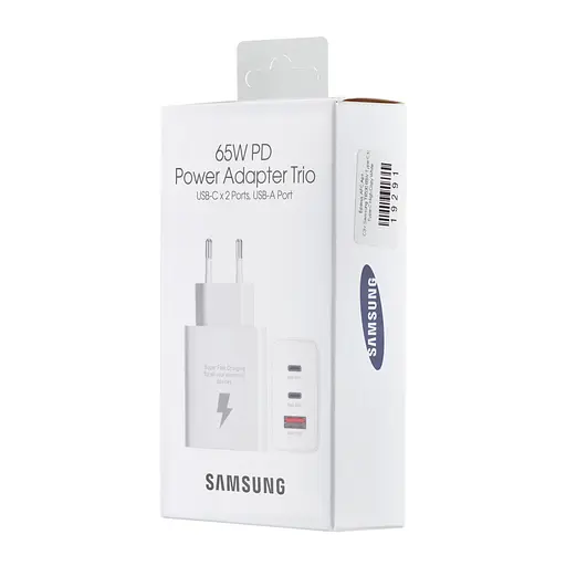 Сетевое зарядное устройство для Samsung T6530 65W Type-C to Type-C High c0py Белый - фото 2