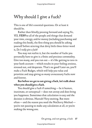 The Life-Changing Magic of Not Giving a F**k - фото 11