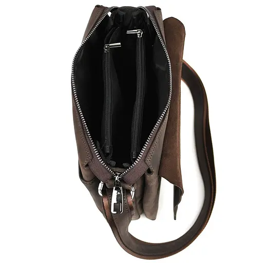 Мужская сумка через плечо на три отделения большая LIMARY 26х22х10 см sum0028318 - фото 2