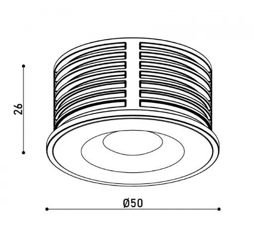 LED модуль Kloodi KDMR16 H26 7W 4K DIM - фото 2