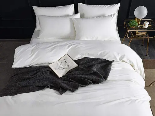 Простирадло класичне 216х240 см бязь білого кольору 327564 - фото 2