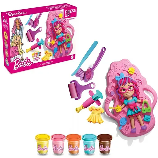 Набір для створення одягу з тіста Dede Barbie 280 г (3927)