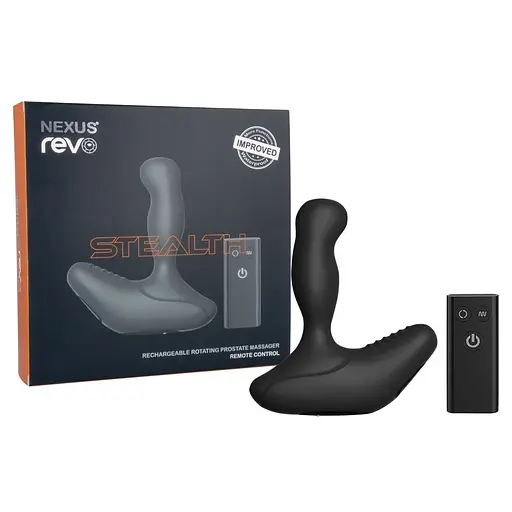 Стимулятор простати Nexus Revo Stealth, 14.6 см чорний - фото 2