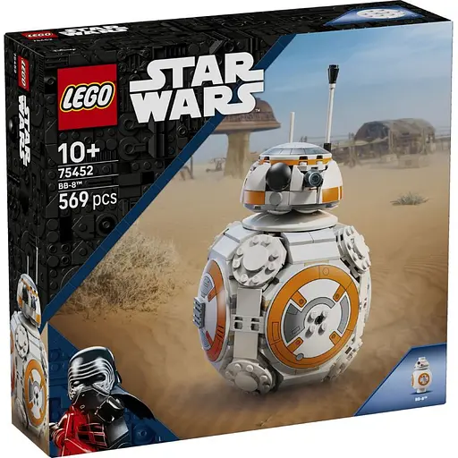 Конструктор LEGO Star Wars Дроїд-астромеханік BB-8, 569 деталей (75452)