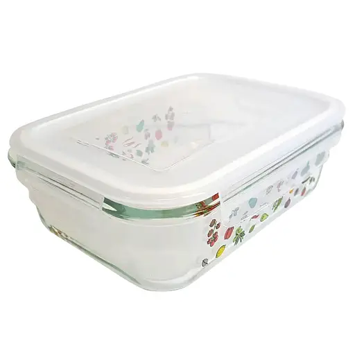 Пищевый контейнер Vittora стеклянный с пластиковой крышкой 1.5 л (127044)