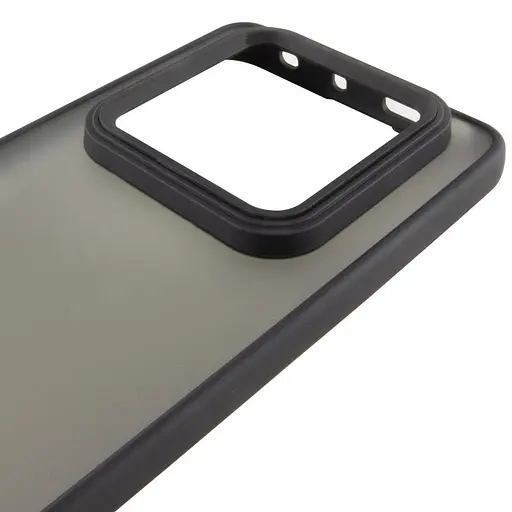 Чохол Epik TPU+PC Lyon Frosted для Xiaomi Redmi Note 14 Pro 4G Black - фото 3