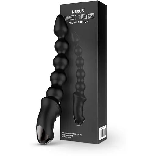 Анальный вибратор-ожерелье Nexus BENDZ Bendable Vibrator Probe Edition - фото 4