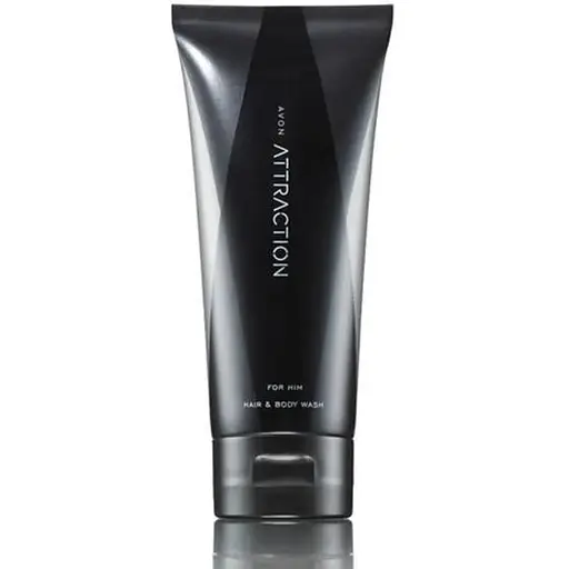 Шампунь-гель для душу Avon Attraction для Нього 200 мл - фото 1