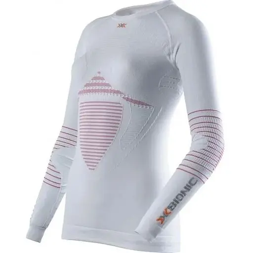 Термокофта X-Bionic Energizer MK2 Shirt Long Sleeves Woman L/XL Білий/Рожевий (1068-I020275 L/XL W318)