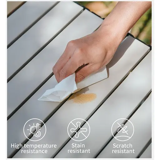 Розкладний стіл Naturehike Simple Star T01 CNK2550JJ018 Beige (6977465865090) [146028] - фото 5